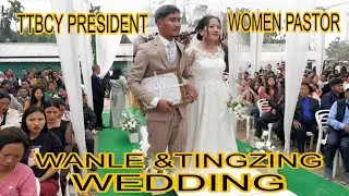 ASSOCIATE WOMEN PASTOR WEDDING TIZIT TOWN WANLE & TINGZING.