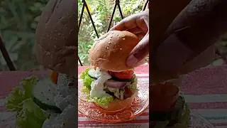 Quick Chicken Burger 🍔🍔🍔 #foodie #foodlover #burger #chickenburger #yummy #easyburger #food