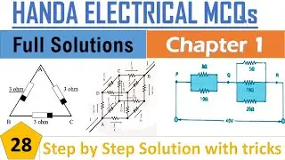 Chap 1 | Part 28 | Handa Mcqs solution | GATE MCQS | NTS,PTS,NTDC,WAPDA SSC JE,PIEAS,NESCOM,PNRA,KRL