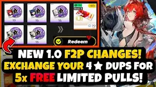 EXCHANGE YOUR 4 ★ DUPS For Limited Banner Pulls!! | NEW Arknights Endfield 1.0 Changes
