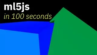 ml5js in 100 seconds