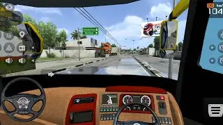 Bus Simulator : Ultimate - Mobile GamePlay | Drive the Mercedes Benz Tourrider Business Bus in Rani