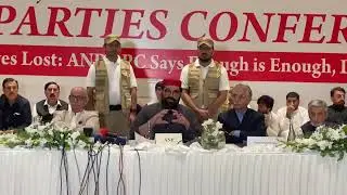 APC Aimal Wali Khan Final Words | All Parties Conference Islamabad | Awami National Party