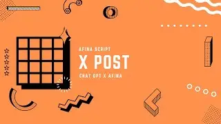 Автопостинг в X(Twitter) за 2 минуты с помощью Afina 🚀