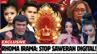 H. RHOMA IRAMA MURKA! Indosiar Kena 'Semprot' Gara-Gara Saweran Digital di DA7!