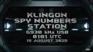 Klingon Spy Numbers Station ?