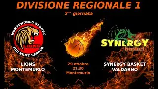 29/10/2025 DR1 2^ giornata: Lions - Synergy Basket