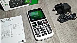 Doro 1370 Easy Big Button Senior Mobile Phone (Обзор)
