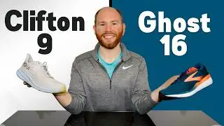 Hoka Clifton 9 vs Brooks Ghost 16 Review by a Foot Specialist