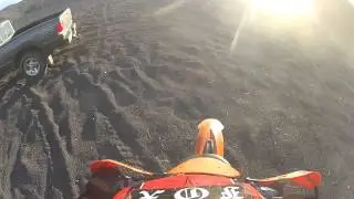 Riding at Gay Stamp Sands
