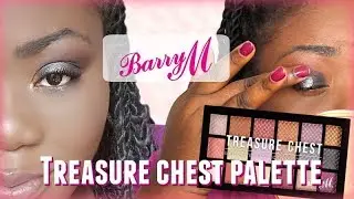 Testing The NEW Barry M Treasure Chest Palette