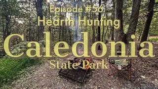 Hunting for OLD 1800's hearths! Caledonia State Park!
