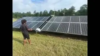 Back to work now ! Innovative robotic solar panel cleaning solutions for a sustainable future.