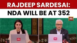 Rajdeep Sardesai Reveals Mood Of The Nation Poll: NDA Projected To Win 352 Seats If Polls Held Today