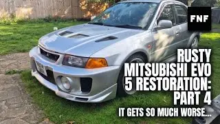 Rusty Evo Restoration Part 4...It Gets a Whole Lot Worse!