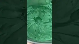French meringue macarons. Colors: blue, green and red