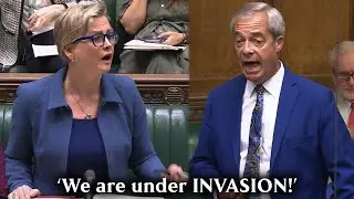 Commons ERUPTS as Nigel Farage demands Labour &lsquo;DEPORT&rsquo; migrants
