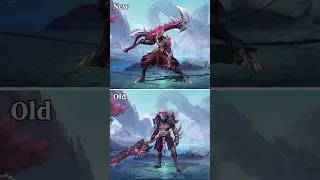 Обновлённый Ханзо 👺 Старое против нового #mobilelegends #mlbb
