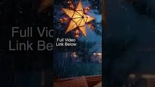 Baguio Christmas Rain Window 🌧️🎄 | Cozy Filipino Holiday Ambience