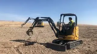 Shelley Roberts on an Excavator Oct 2020