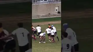 Transformation video of rugby player