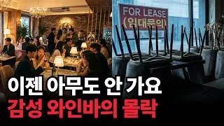 한때 인스타를 점령했던 감성 와인바들이 하나둘 사라지는 충격적인 이유