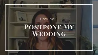 Should I Postpone my Wedding? :(