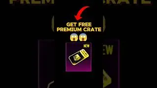 HOW TO GET FREE PREMIUM CRATE | EASY WAY TO COLLECT PREMIUM CRATE 😱😱 #fmkamiyt  #pubg #shorts 2024