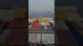 Marsaxlock Arrival Large Container Vessel