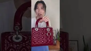 Why Patent leather lady Dior is a steal on secondhand market #ladydior #moneysavingtip #luxuryshopin