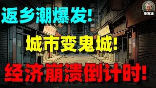 【明居正重磅】全国性返乡潮爆发：数百万务工人员放弃城市，明居正：中国人都去哪了？不是出国，不是躺平，而是被“消失”在城市系统之外！
