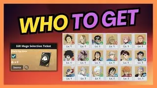 WHAT CHARACTER TO CHOOSE FROM *SSR* SELECTOR TICKET EVENT┃BLACK CLOVER M