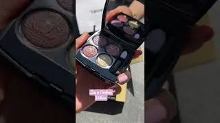 Chanel Spring 2023 💜 Les 4 Ombres D&eacute;lices + Swatches. Pastel Lover&rsquo;s Dream! #shorts #chanelbeauty