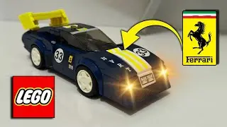 LEGO Ferrari Mystery Car Revealed! 😱 | Build Process + Final Clip