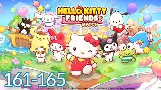 Hello Kitty Friends Match Gameplay Walkthrough Level 161-165