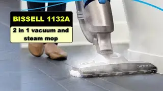BEST Steam Cleaner | BISSELL 1132A Symphony 2 in 1 vacuum and steam mop