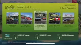 Gran Turismo 7 Weekly Challenges Jan Week 4 Gr.1 Prototype Series