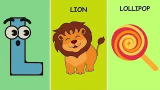 L Words For Kids | L  Flashcards | Words start with L | ABC Flashcards