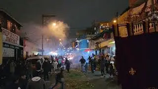 Fe que une Barrios: El Milagroso Cristo de Esquipulas recorre las Zonas 8 y 12 quema de torito 