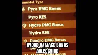 (Shitpost) arlecchino is the hydro (not)con #genshinimpact #genshin #funny