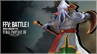 OCCULT CRESCENT FATE Theme (FFV: Battle 1) - FFXIV Music Soundtrack