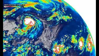 The Life of Hurricane Erin: 12 Days, One Storm (4K) #noaa #climate #goessatellite #nature