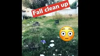 A NICE FALL CLEAN UP!