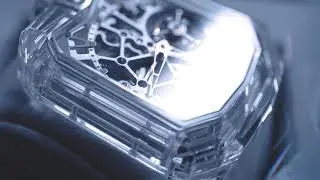 Details of the Aventi A-11 Pure Sapphire timepiece 💎
