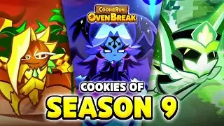 CookieRun: OvenBreak - Cookies of Season 9 (Intro Compilation)