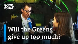 Germany's Greens meet to discuss possible coalition partners | DW News