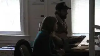 Caleb Stine and Jenn Wasner (Wye Oak) practice 