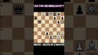 🤯 &ldquo;Only 1% Can Solve This! Mate in 2 &mdash; White to Play&rdquo; #chessgame #trending #shortvideo