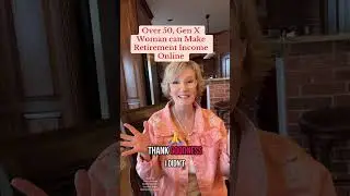 Over 50, Gen x woman, Income online, Online business, retirement income, no tech skills required