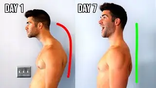I Did Daily Posture Exercises for a Week - Fixing TXT Neck